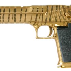 DESERT EAG 50AE GOLD W/STRIPES