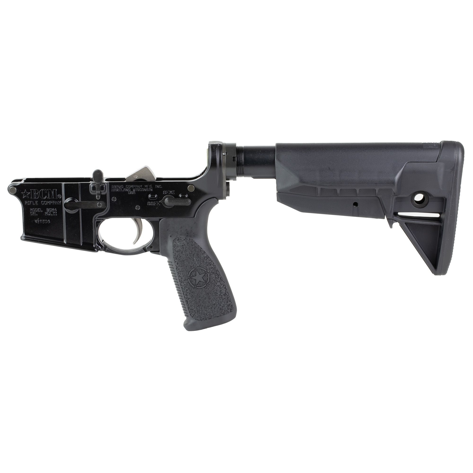 BCM CMPLT LWR W/SOPMOD 0 WB BLK BLEM