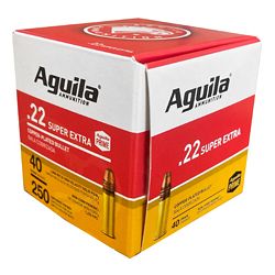 AGUILA 22LR HV SP 40 GR 250 PACK