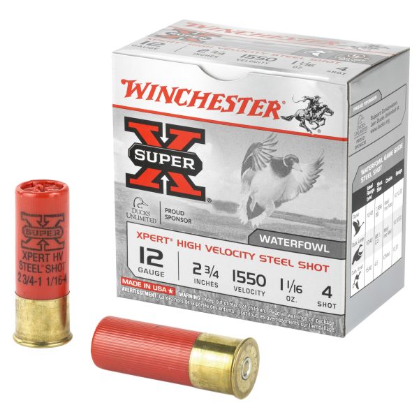 WIN XPERT HV 12GA 2.75″ #4 25/250