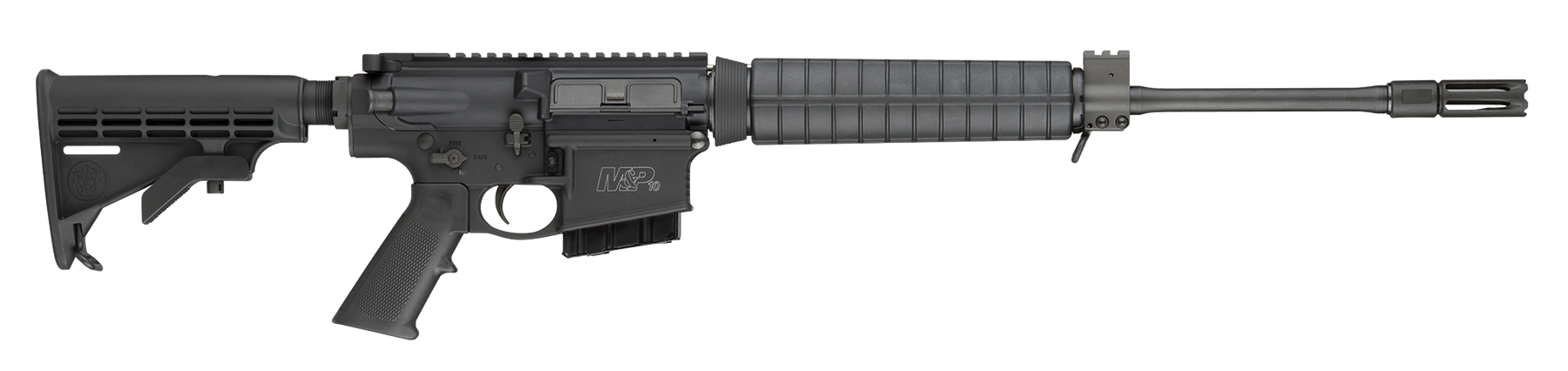 Smith & Wesson 811311 M&P10 Optic Ready *MD Compliant 308 Win/7.62x51mm NATO 10+1 18″ Black Armornite Barrel, Black Receiver, Black 6 Position Stock & Polymer Grip, Ambidextrous Safety