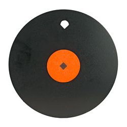 B/C 10″ GONG ONE HOLE 3/8″ AR500 STL