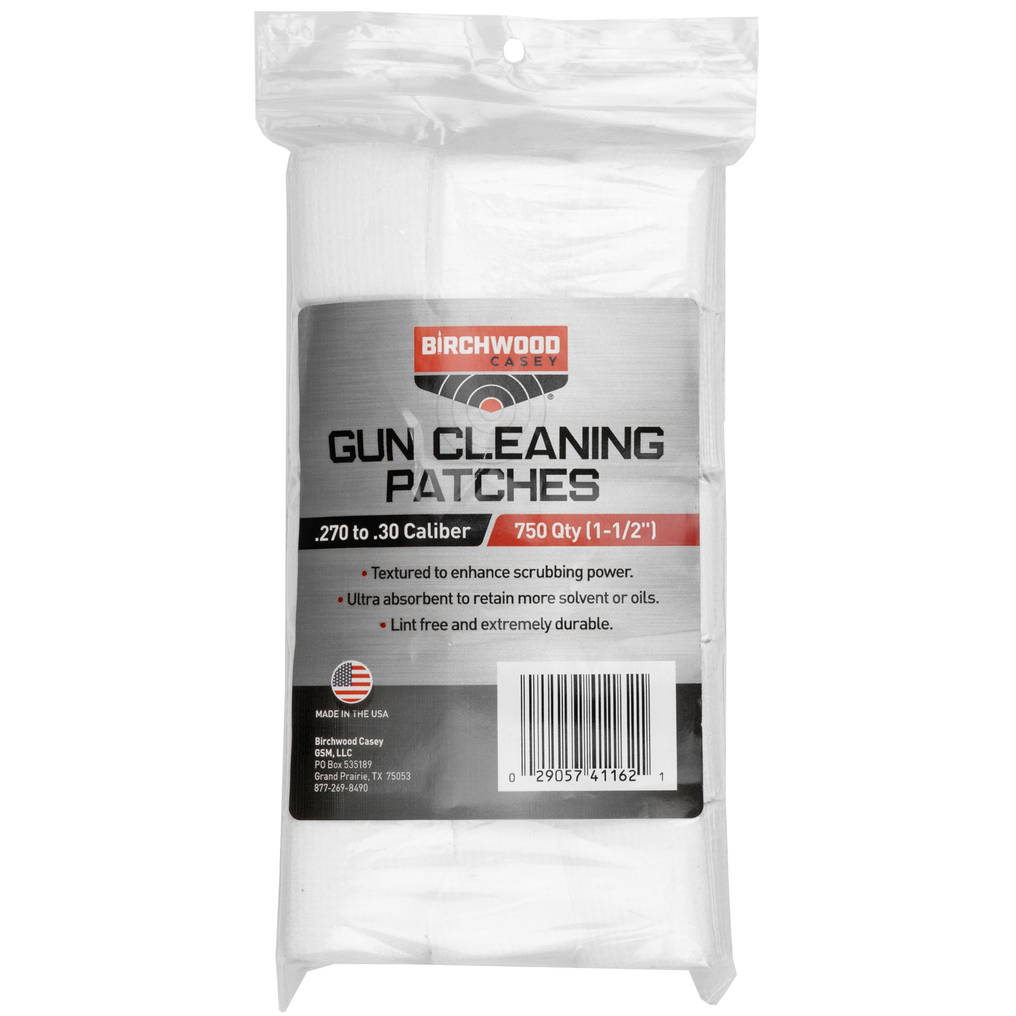 B/C PATCHES 1-1/2″.270-.30 CAL 750PK