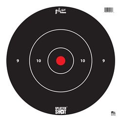PRO-SHOT TARGET 12″ WHT BULLSEYE 5PK