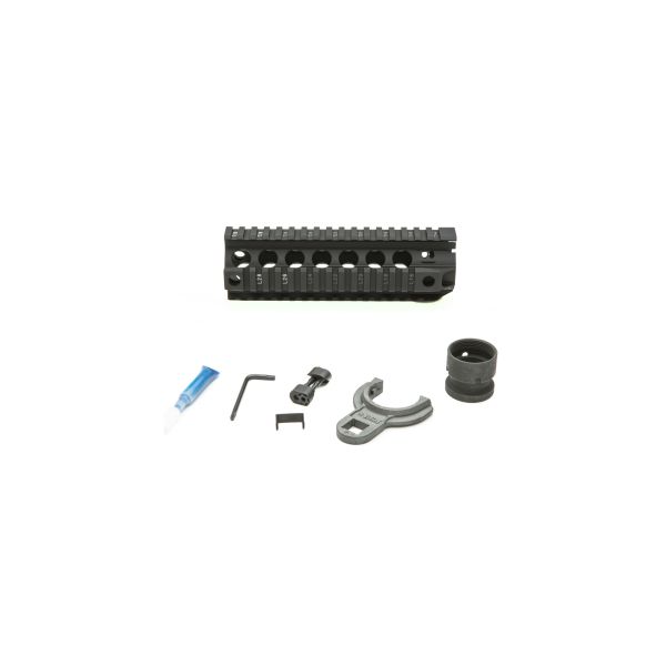BCM GUNFTR QUAD RAIL 556 7″ BLK