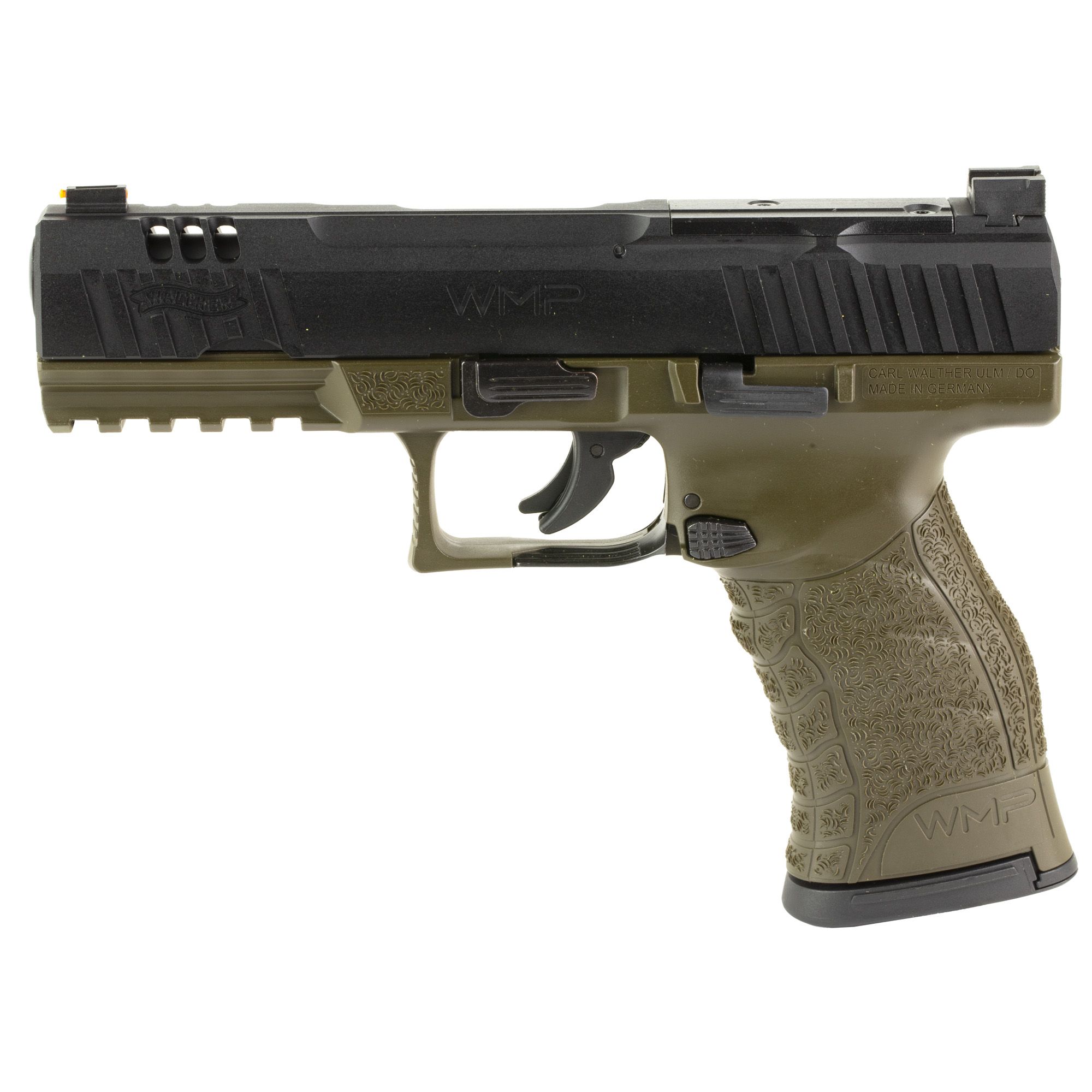 WAL WMP 22WMR 4.5″ 15RD OR MIL GRN