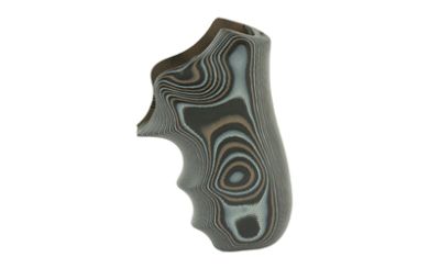 HOGUE GRIP RUGER LCR G10 BLACK/GREY