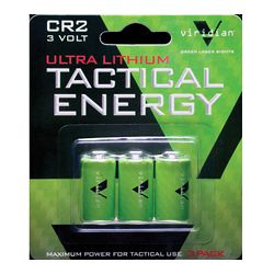 VIRIDIAN CR2 LITH BATTERY 3-PK