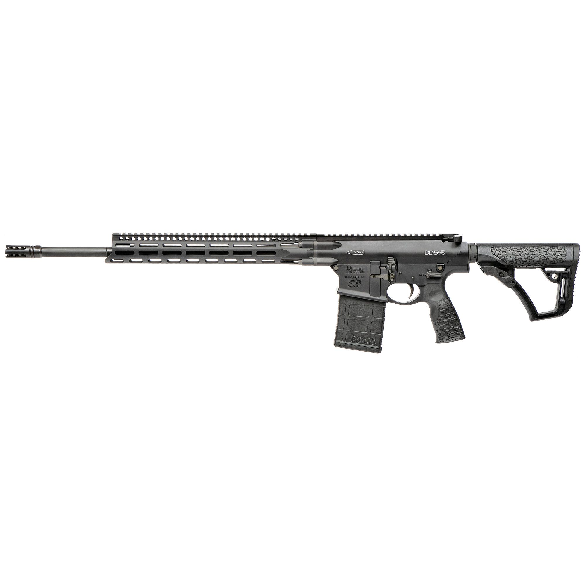 DD DD5 V5 6.5CM 20″ MLOK 20RD BLK