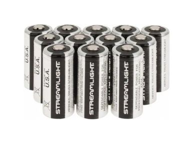CR123A LITHIUM BATTERIES 12PK