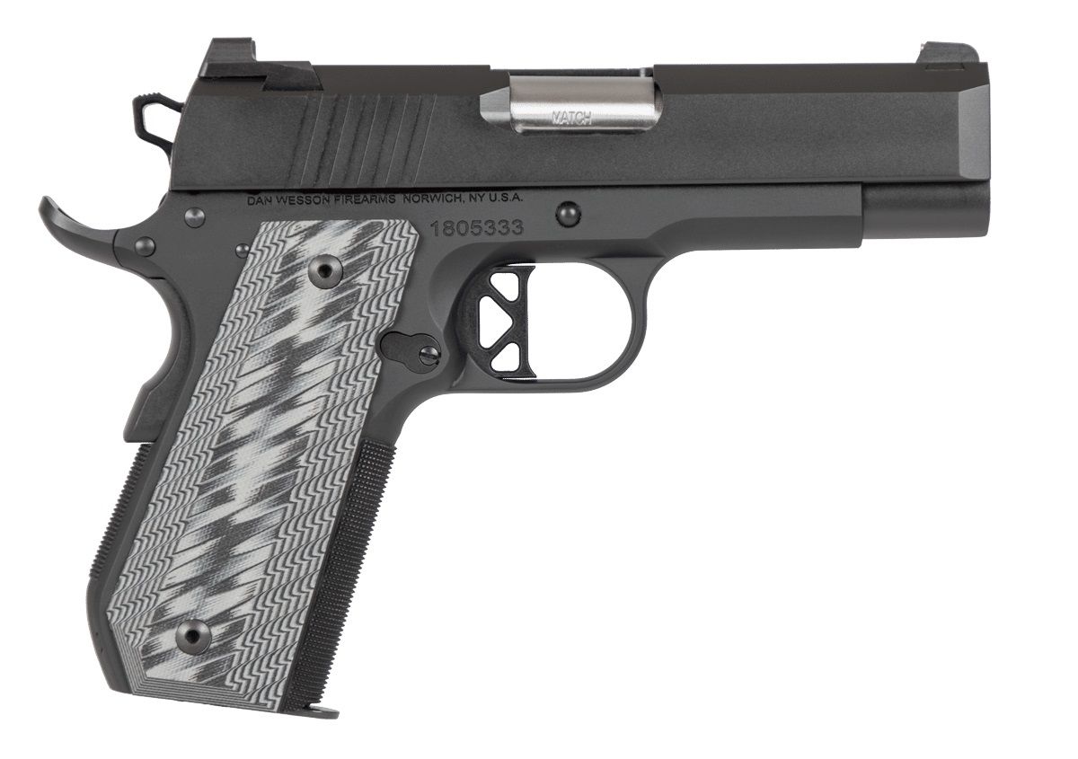 DW ECP 45ACP BLK 4″ 8+1 FS MS