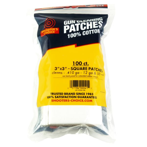 SHOOTERS CHOICE 100PK 3″ PATCH
