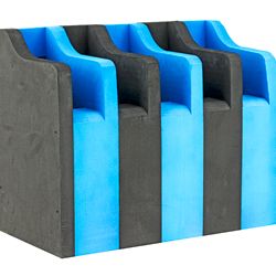 GPS 5 PISTOL CRADLE HOLDER BLK/BLUE