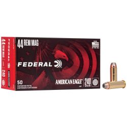 FED AM EAGLE 44MAG 240GR JHP 50/1000