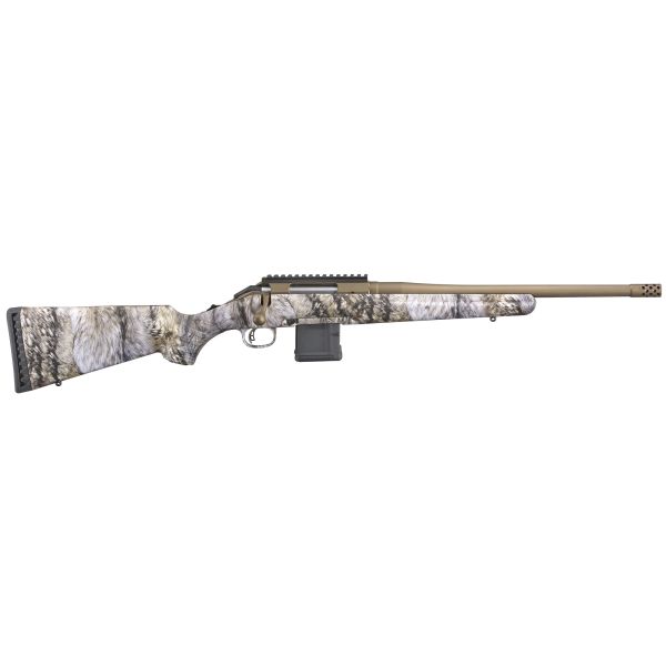 RUGER AMERICAN 204 RUG 16″ CAMO 10RD