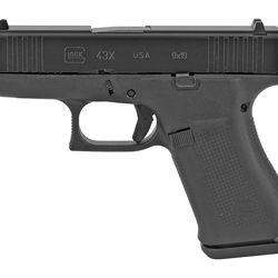 GLOCK 43X FS 9MM BLK 10RD REBUILT