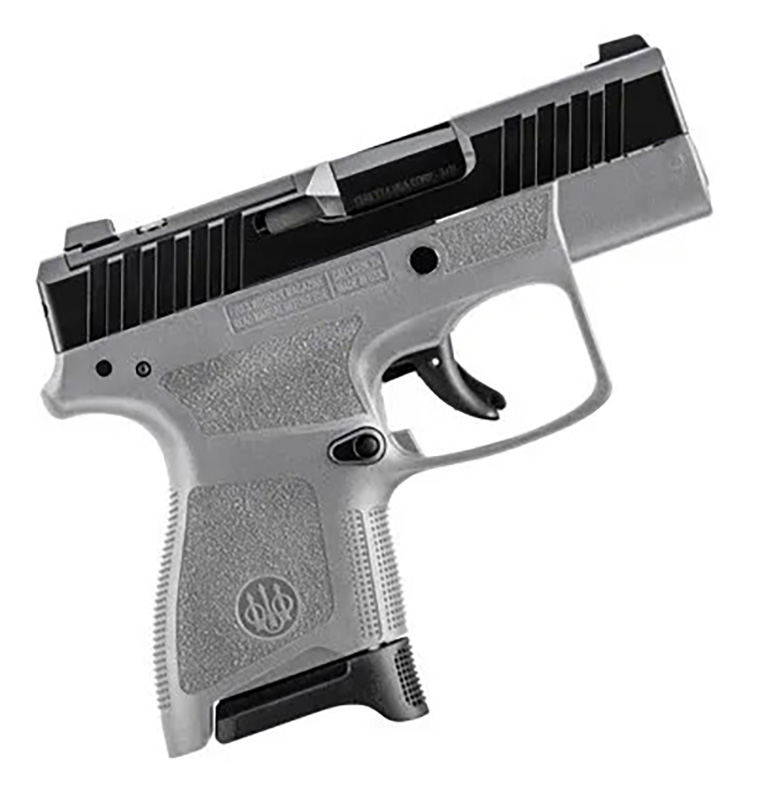 Beretta USA JAXN9268A1 APX A1 Carry Micro-Compact Frame 9mm Luger 8+1 3″ Blued Steel Barrel, Black Serrated Steel Slide, Wolf Gray Polymer Frame, Polymer Grip