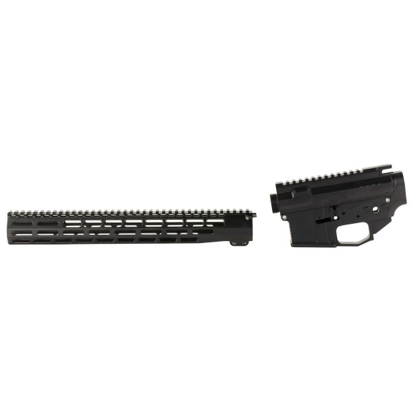 GGP AR15 BILLET RCVR SET W/15″ HG BK