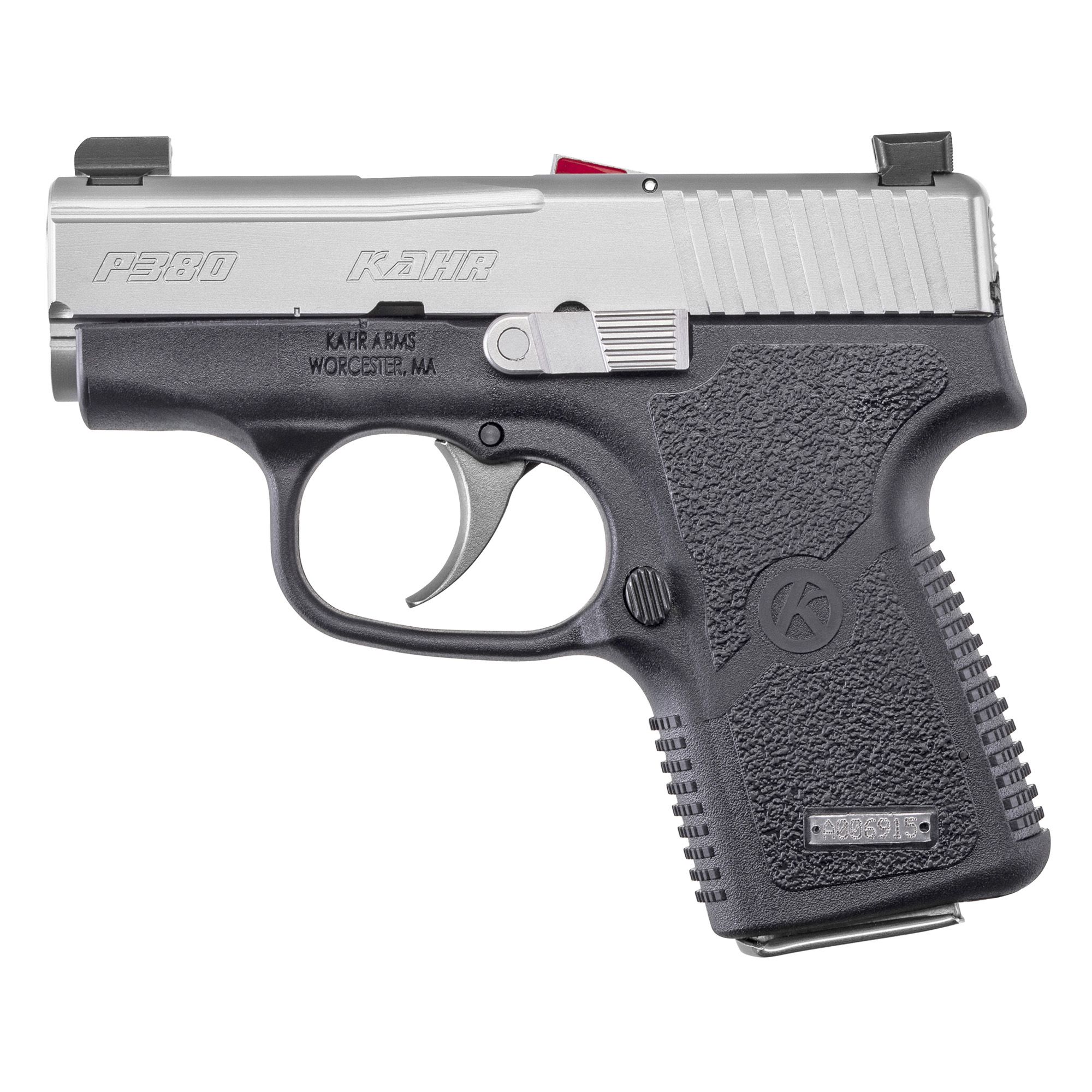 KAHR P380 380ACP 2.53″ 7RD BLK NS