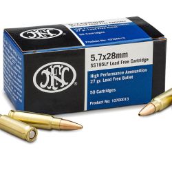 AMMO 27GR 5.7 LEAD FREE 50RD.