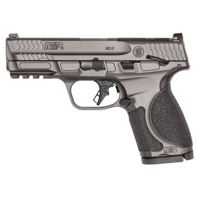 S&W M&P M2 MTL OR 9MM 4″ 10RD TS GRY