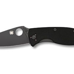 SPYDERCO TENACIOUS G-10 PLAIN BLK