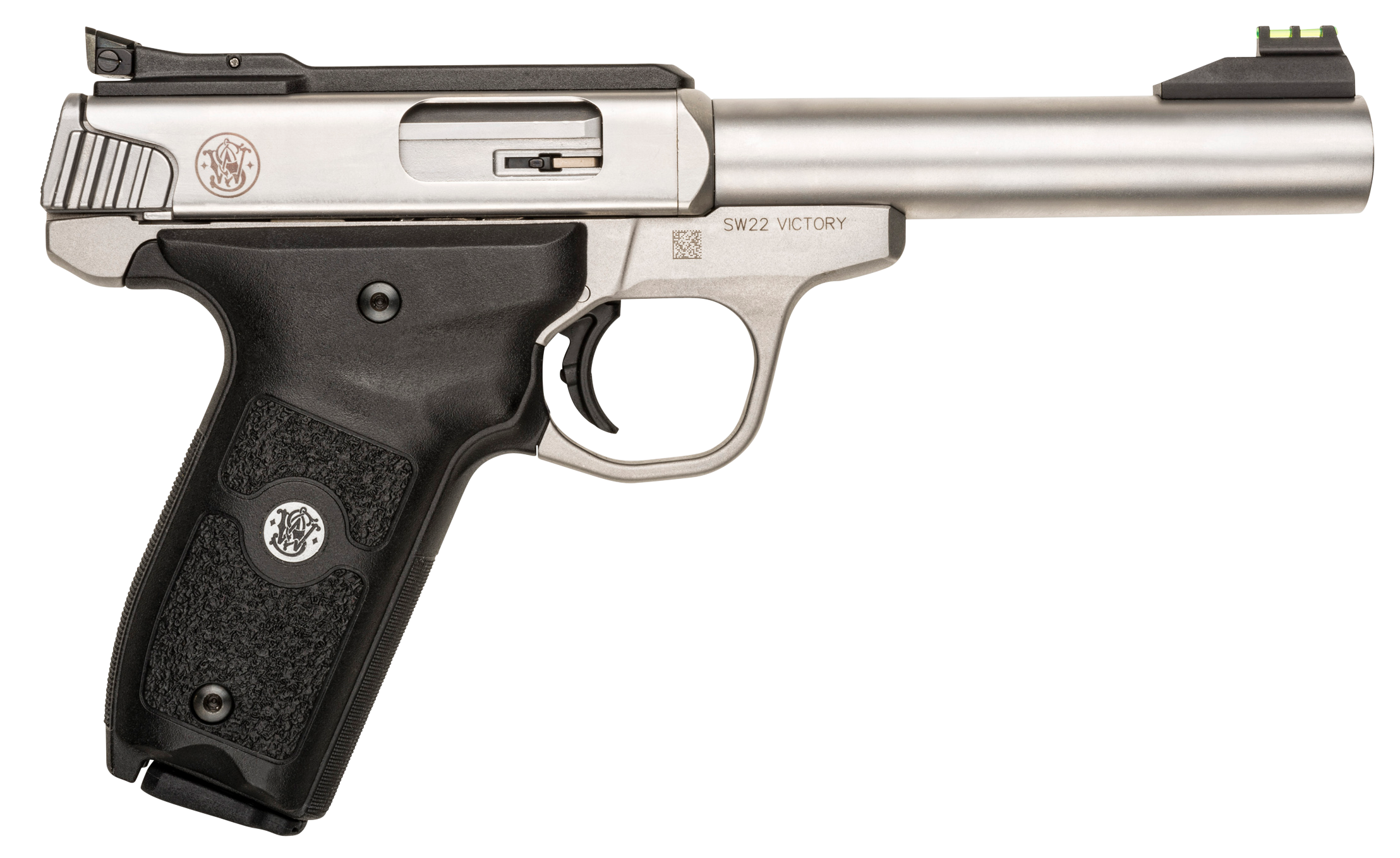 S&W VICTORY 22LR 5.5″ 10RD STS AFOS