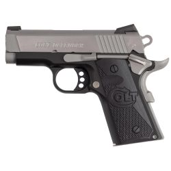 COLT DEFENDER 45ACP 3″ 7RD G10 SV/BK