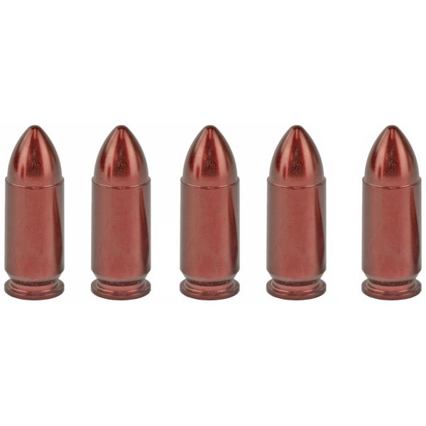 AZOOM SNAP CAPS 9MM 5/PK RED