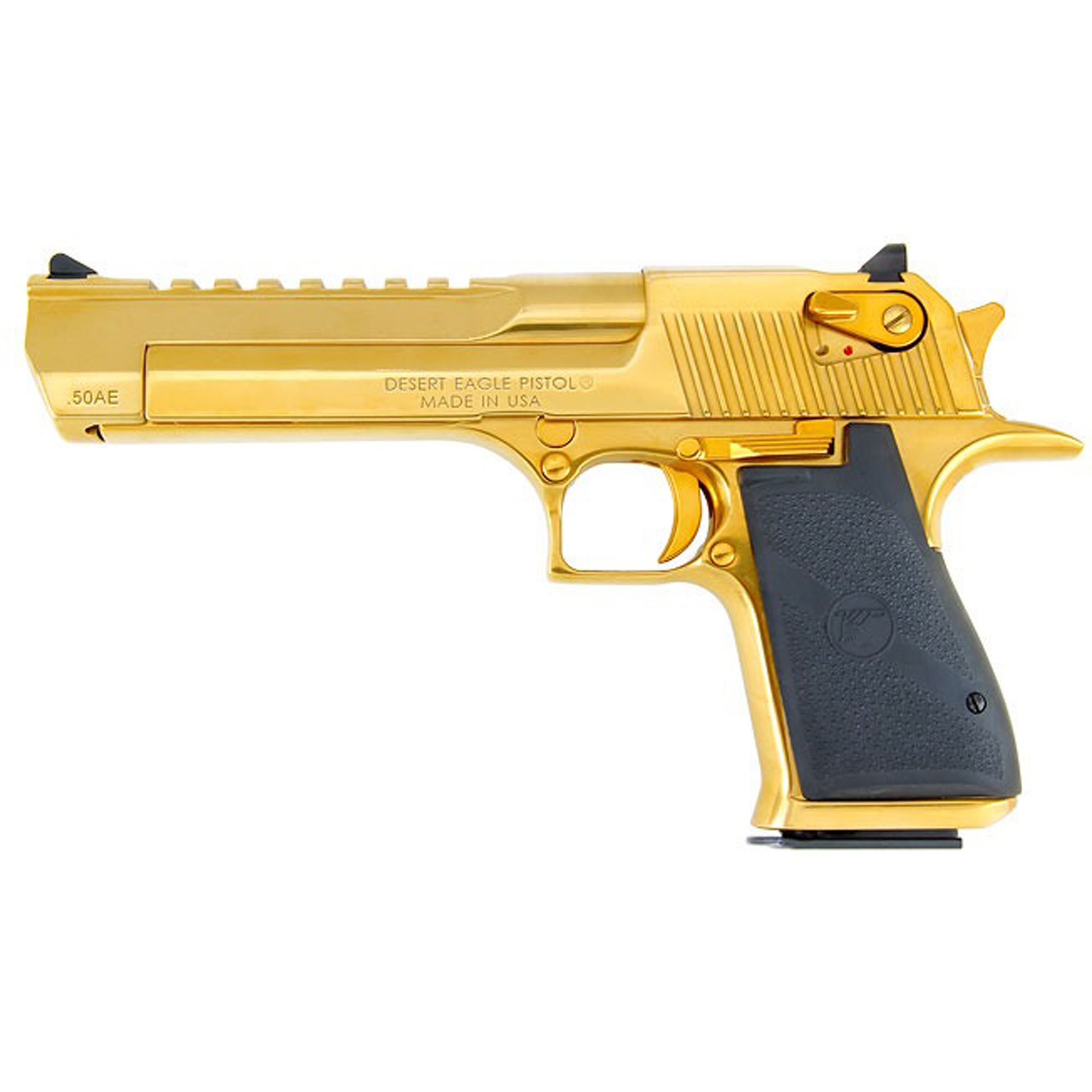 DE MK19 50AE 6″ 7RD GOLD/TITANIUM