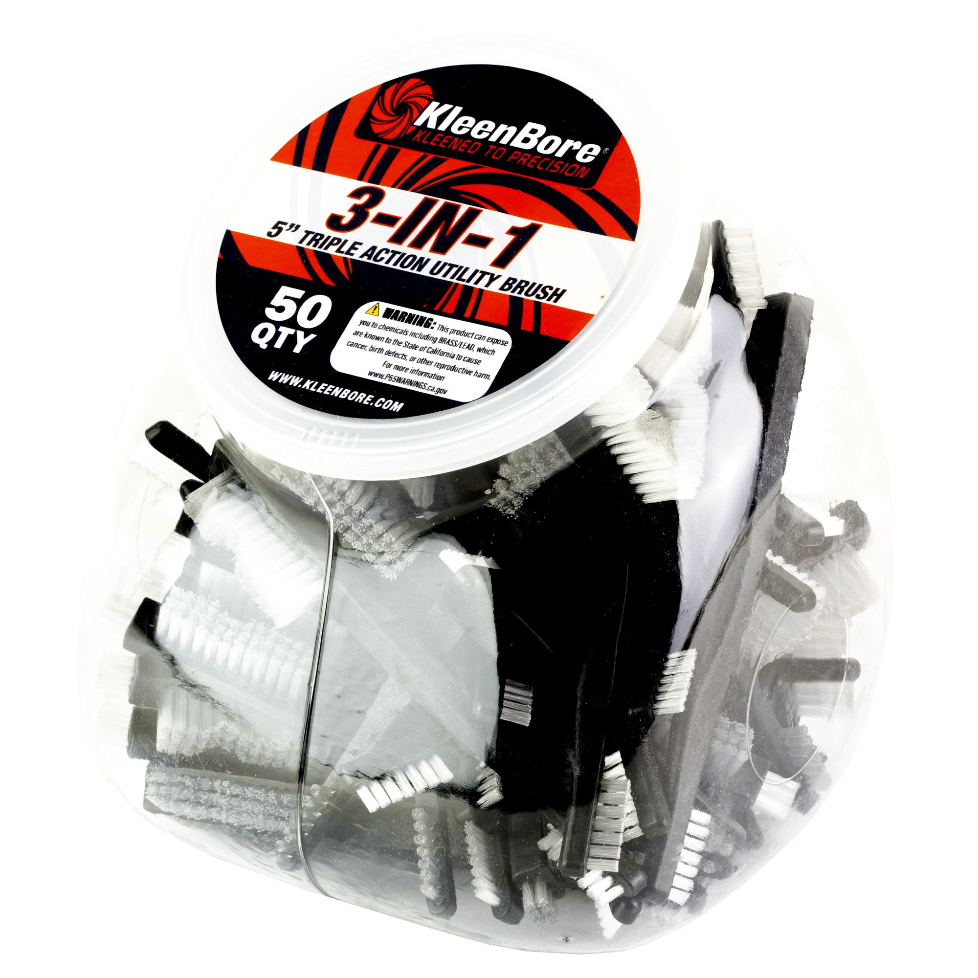 KLEEN BR 5″ NYLON UTILITY BRUSH 50PK