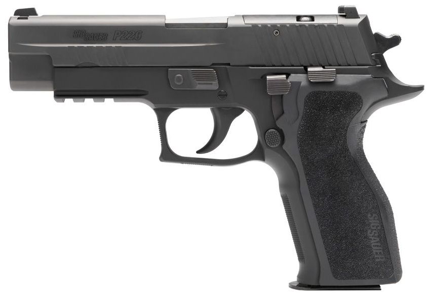 SIG P226 9MM 4.4 ELITE BLK 2 10RD OPTIC CUT