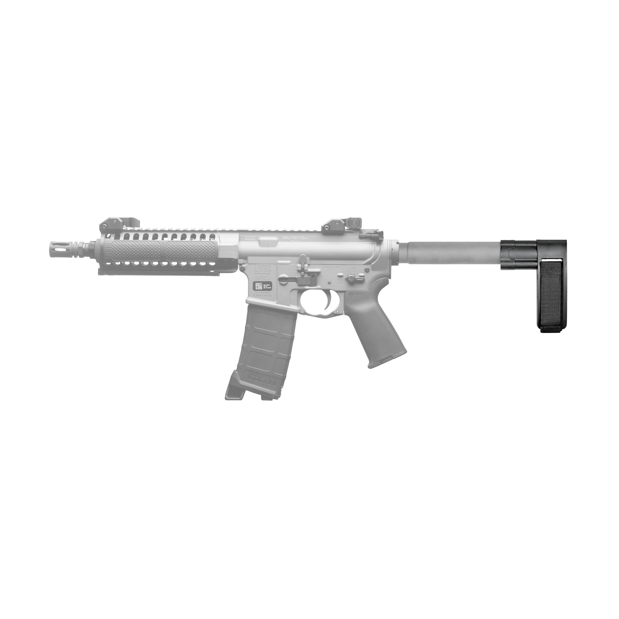SB TACT AR MINI PISTOL BRACE BLK