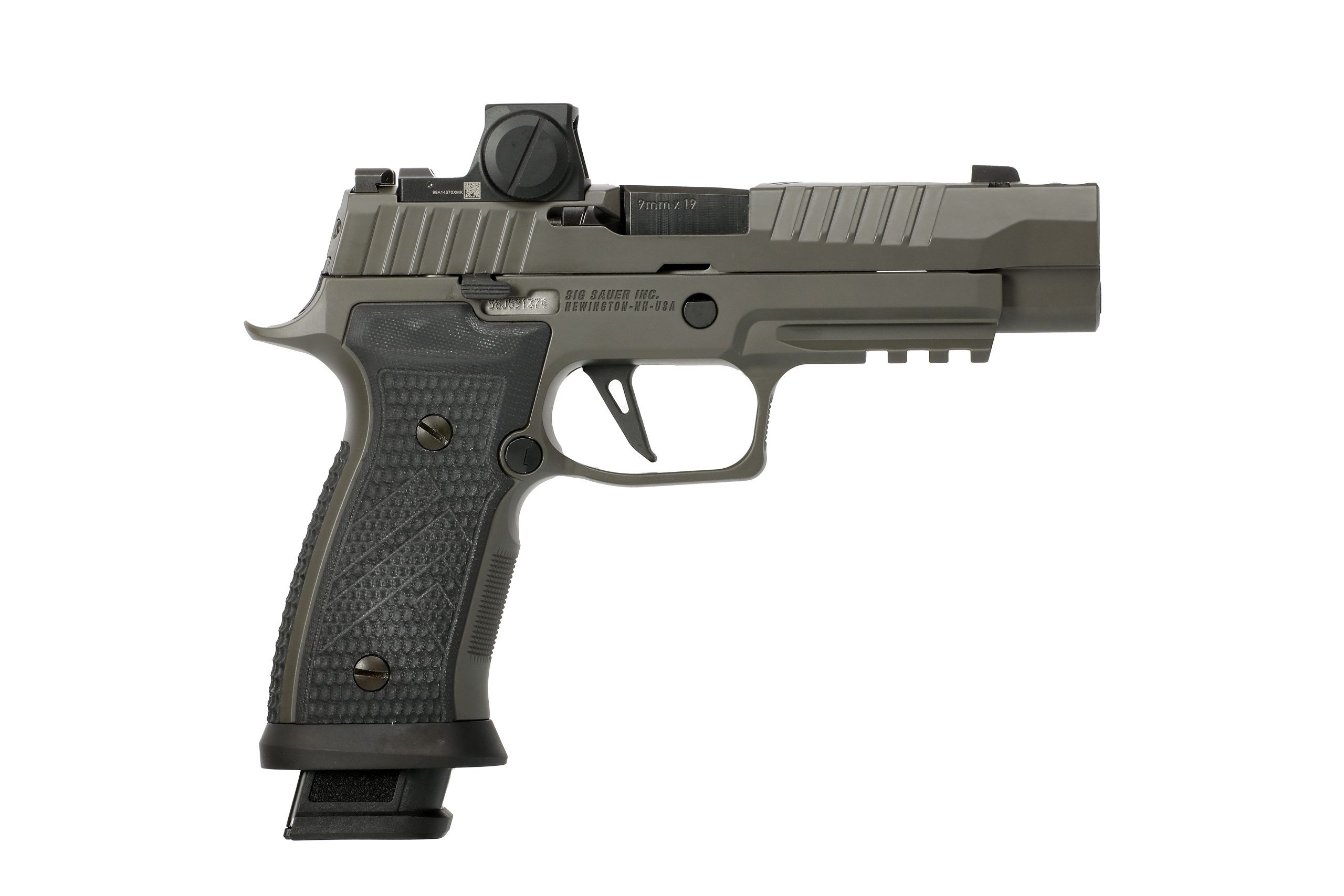 SIG P320 9MM 3.9 AXG LEGION COMP 10RD ROMEO-X
