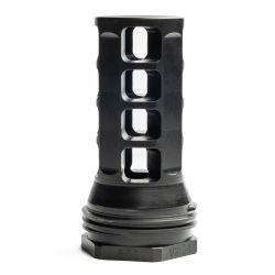 HUX MUZZLE BRAKE QD 338 3/4X24 BLK