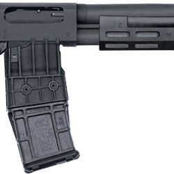 Mossberg 50217 590M Breacher 12 Gauge Pump 2.75″ 10+1 14.38″ Matte Blued Heavy Walled Barrel, M-LOK Forend, Matte Blued Drilled & Tapped Receiver, Black Birdshead Grip