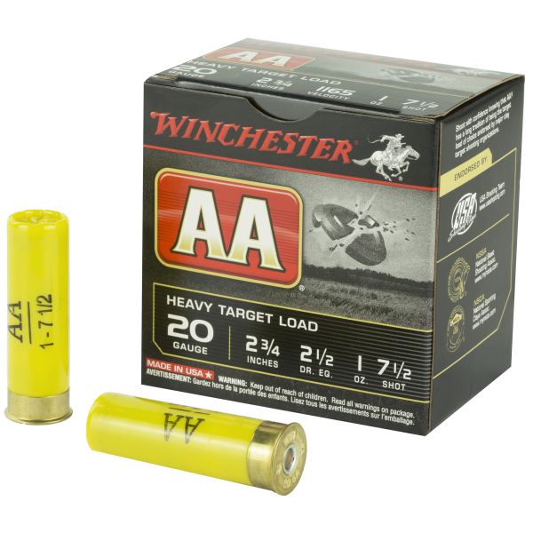 WIN AA TRGT 20GA 2.75″ #7.5 25/250