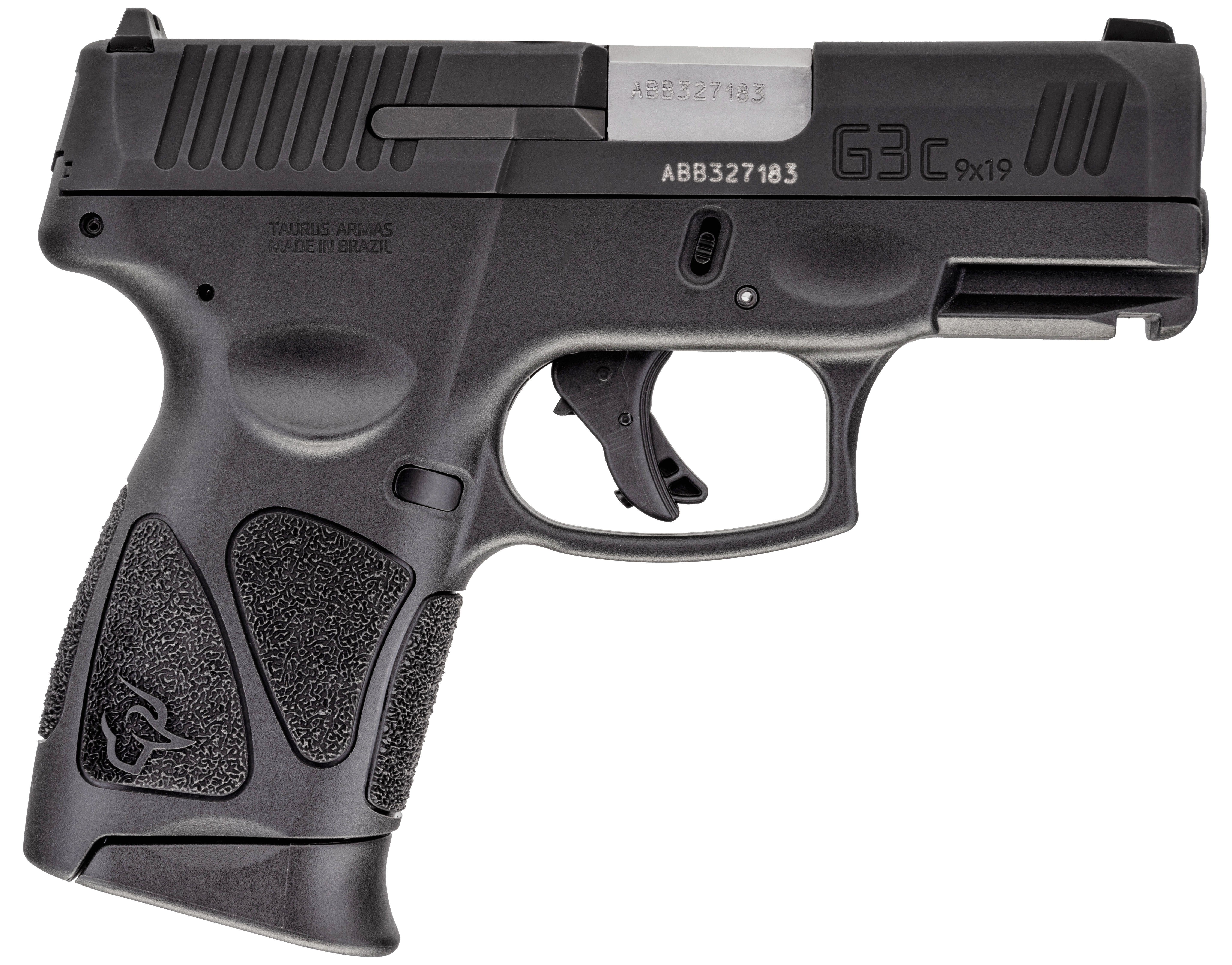 G3C 9MM BK/BK 3.2″ 10+1 2 MAGS