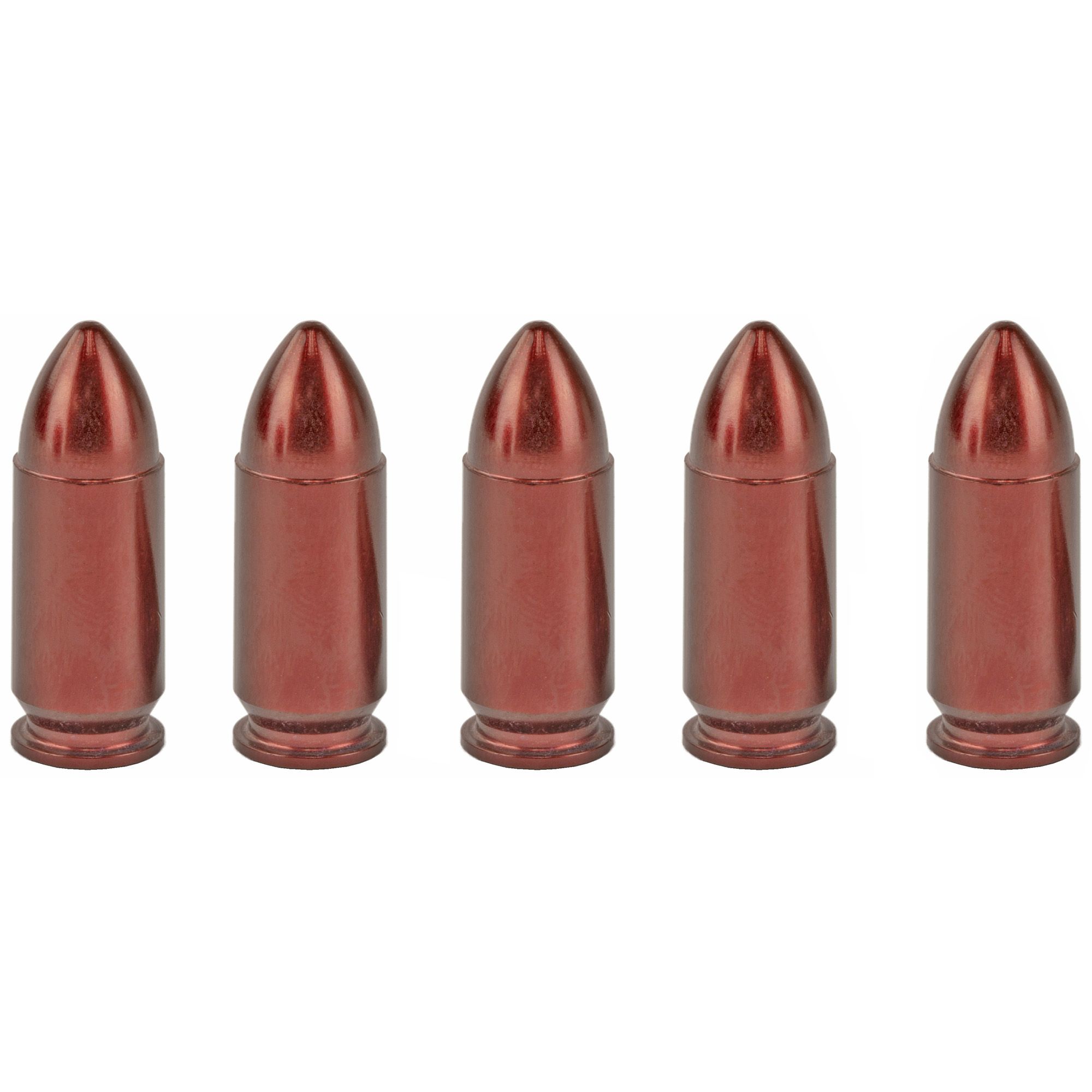 AZOOM SNAP CAPS 9MM 5/PK RED