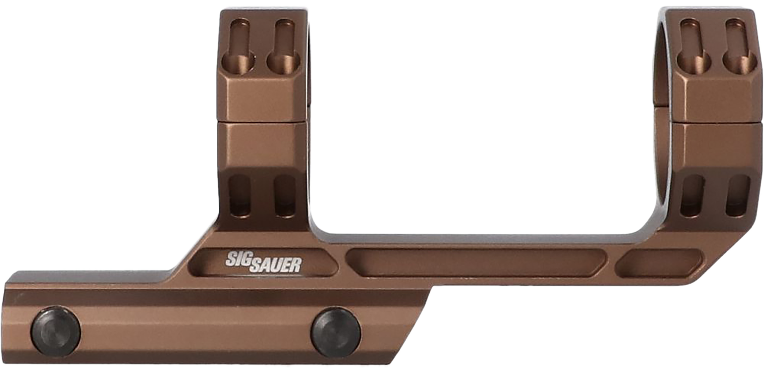 Sig Sauer Electro-Optics SOA20017 Alpha MSR  Coyote Brown Aluminum 34mm Tube, Picatinny Rail Mount