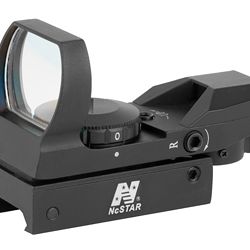 NCSTAR RED DOT REFLEX SIGHT WVR BLK
