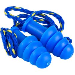 WALKER’S 1PK BL CRDED EARPLUG