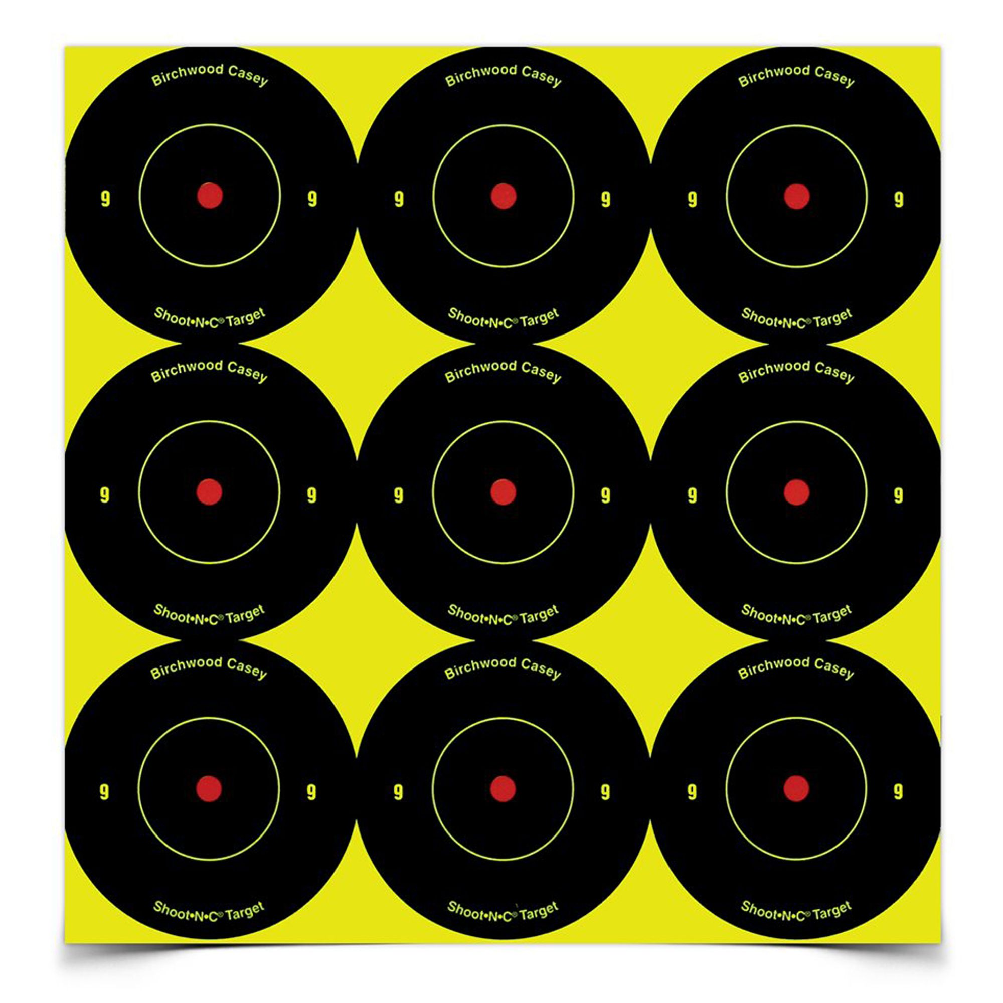 B/C SHT-N-C RND BULLSEYE TGT 108-2″