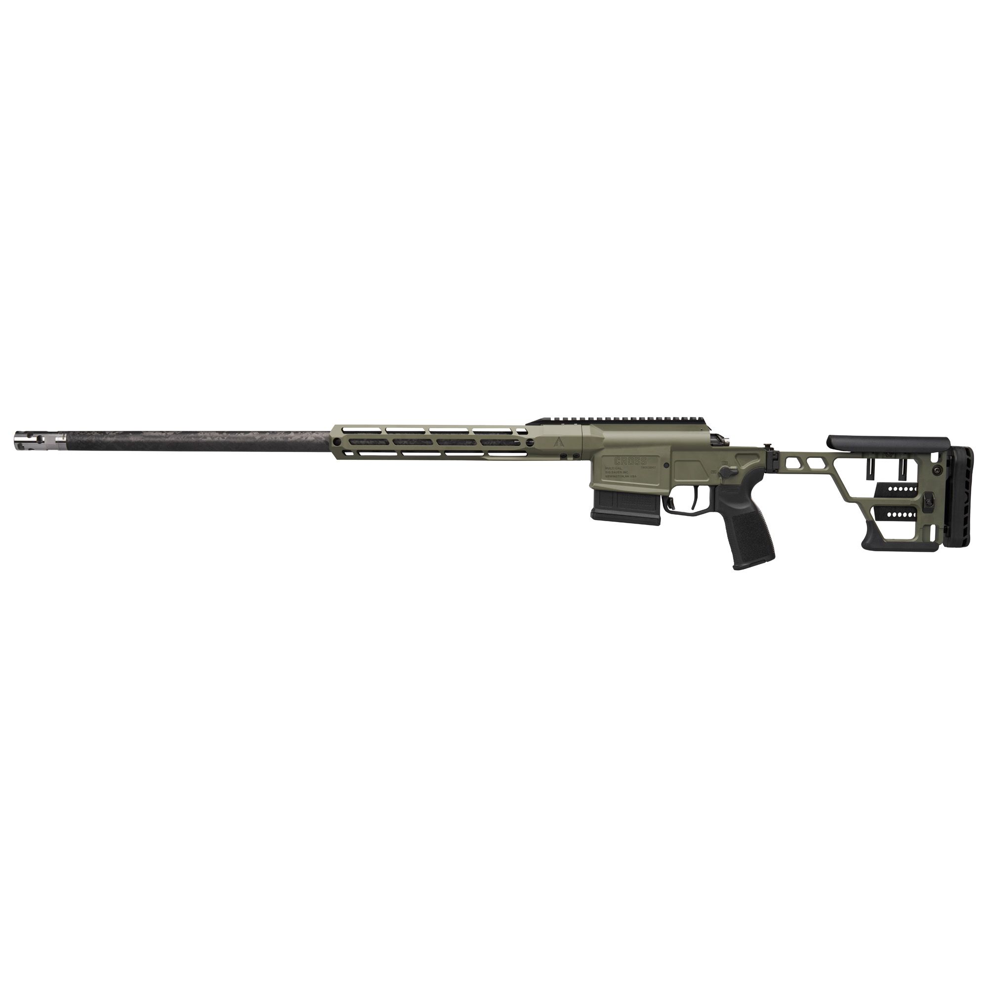 SIG CROSS SAWTOOTH 6.5PRC 22″ GREEN