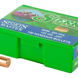 SIERRA SPORTS MASTER 9MM 125GR JHP