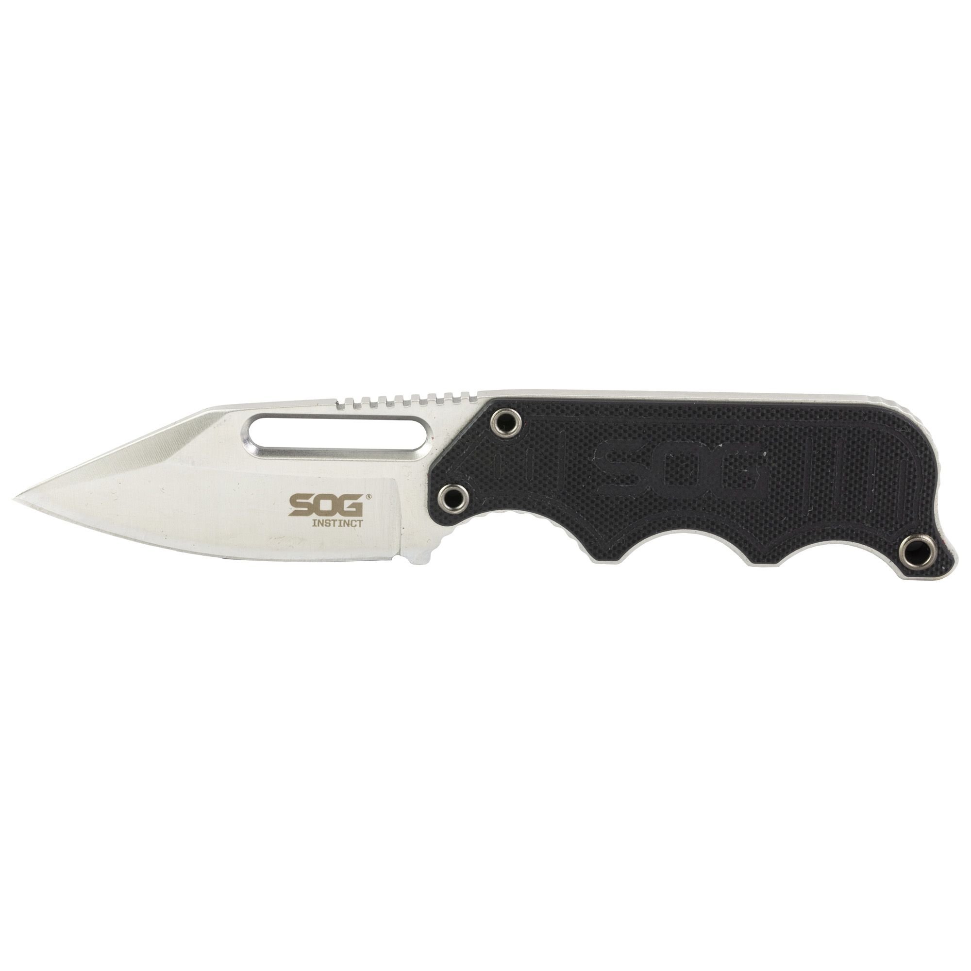 SOG INSTINCT BLACK 2.3″ W/SHEATH