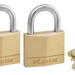 MASTERLOCK PADLOCK 2PK KEYED ALIKE