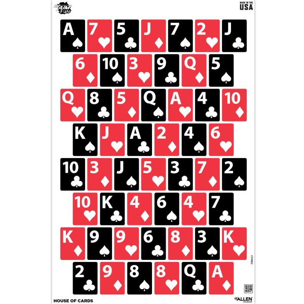 ALLEN EZ AIM 12″X18″ GAME ON 8PK