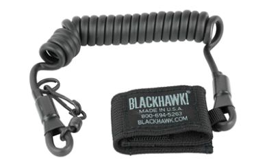 BH TACT PSTL LANYARD/SWIVEL BLK