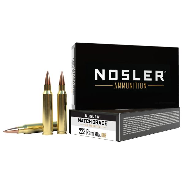 NOSLER RDF 223 REM 70GR HPBT 20/200